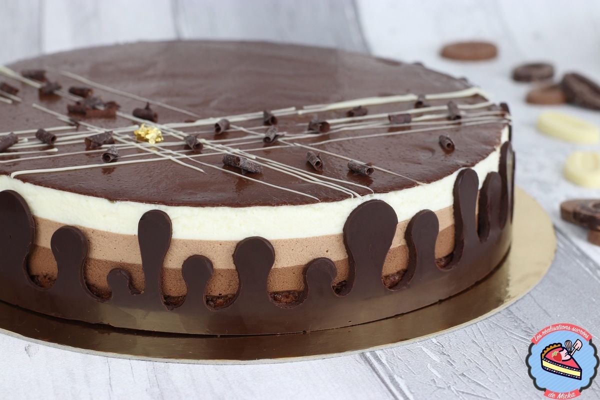 Entremet 3 Chocolats Les Realisations Sucrees De Micka