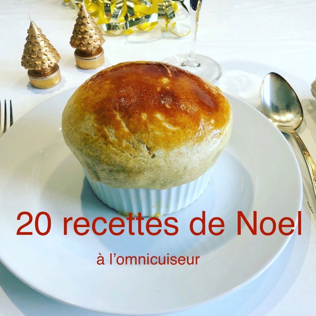 photo d'une soupe de foie gras en croute pour Noel à l'omnicuiseur 