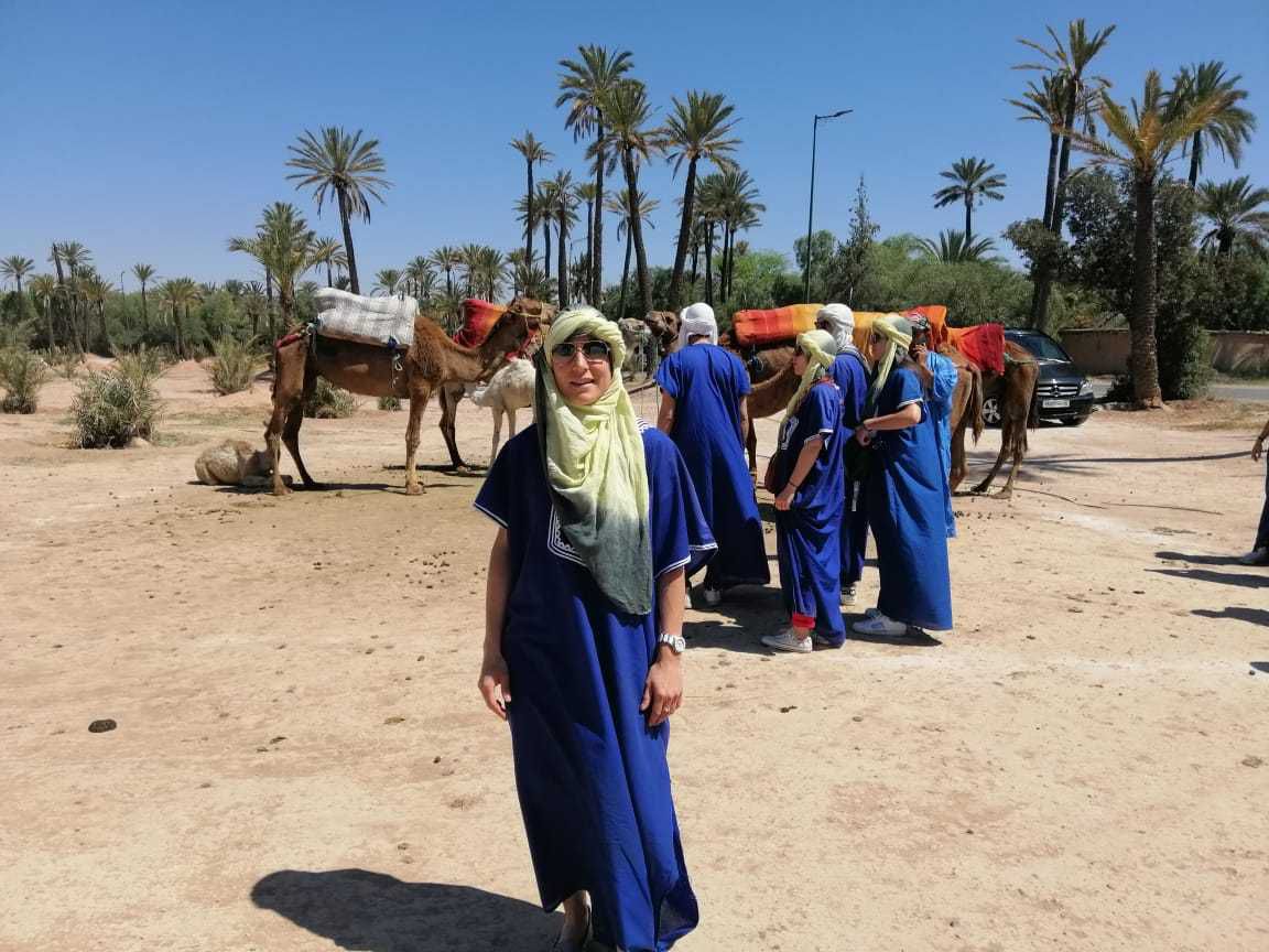 Balade chameau Marrakech