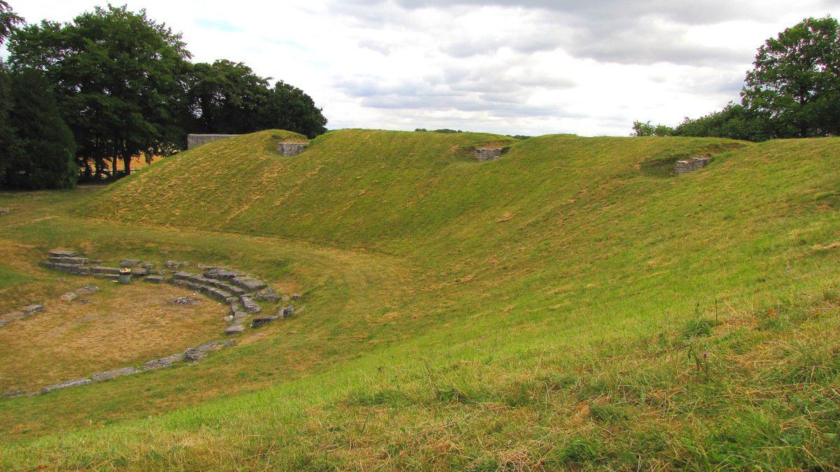 les ruines gallo-romaines de Champlieu