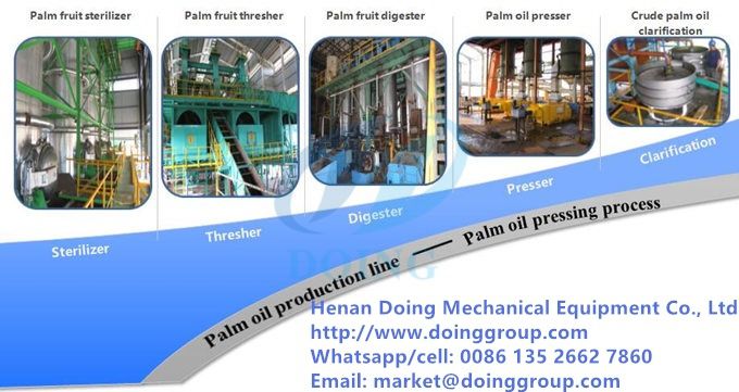 palm oil production machine