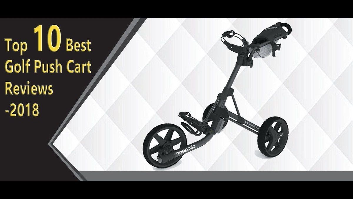 The best golf push carts Top Golf Gears