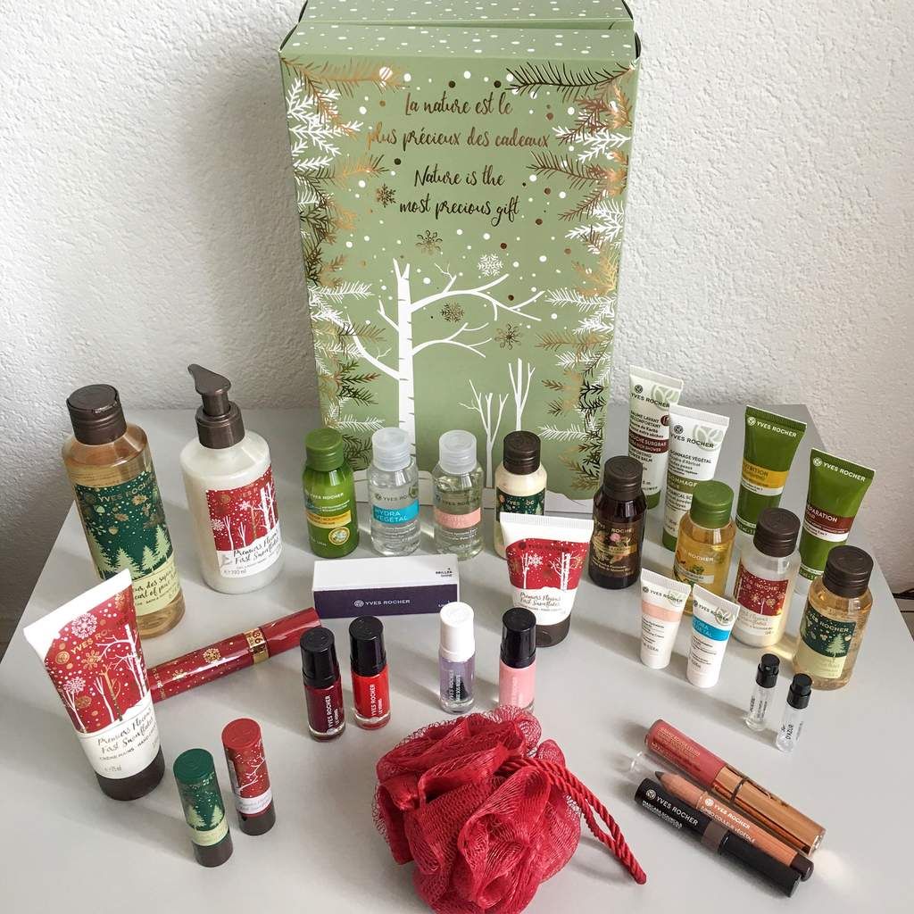 Mon Avis Sur Les Collections De Noel Yves Rocher 2019 Le Calendrier De L Avent Cherie Blossom