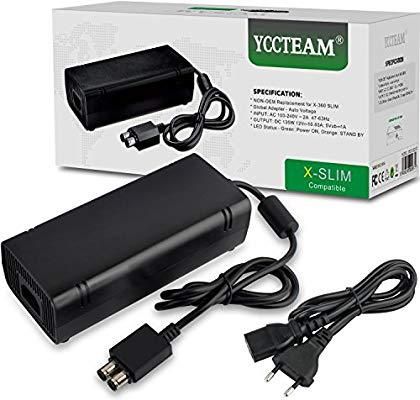 MTOYIQ Xbox 360 Slim Powe Supply Bick, AC Adapte Kit