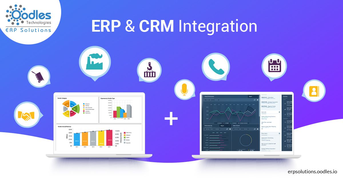 Top Reasons For Integrating ERP CRM - Custom ERP Software Development