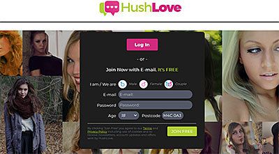 Hush dating site