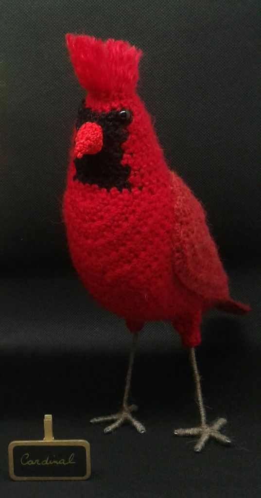 oiseau au crochet cardinal Vanessa Mooncie