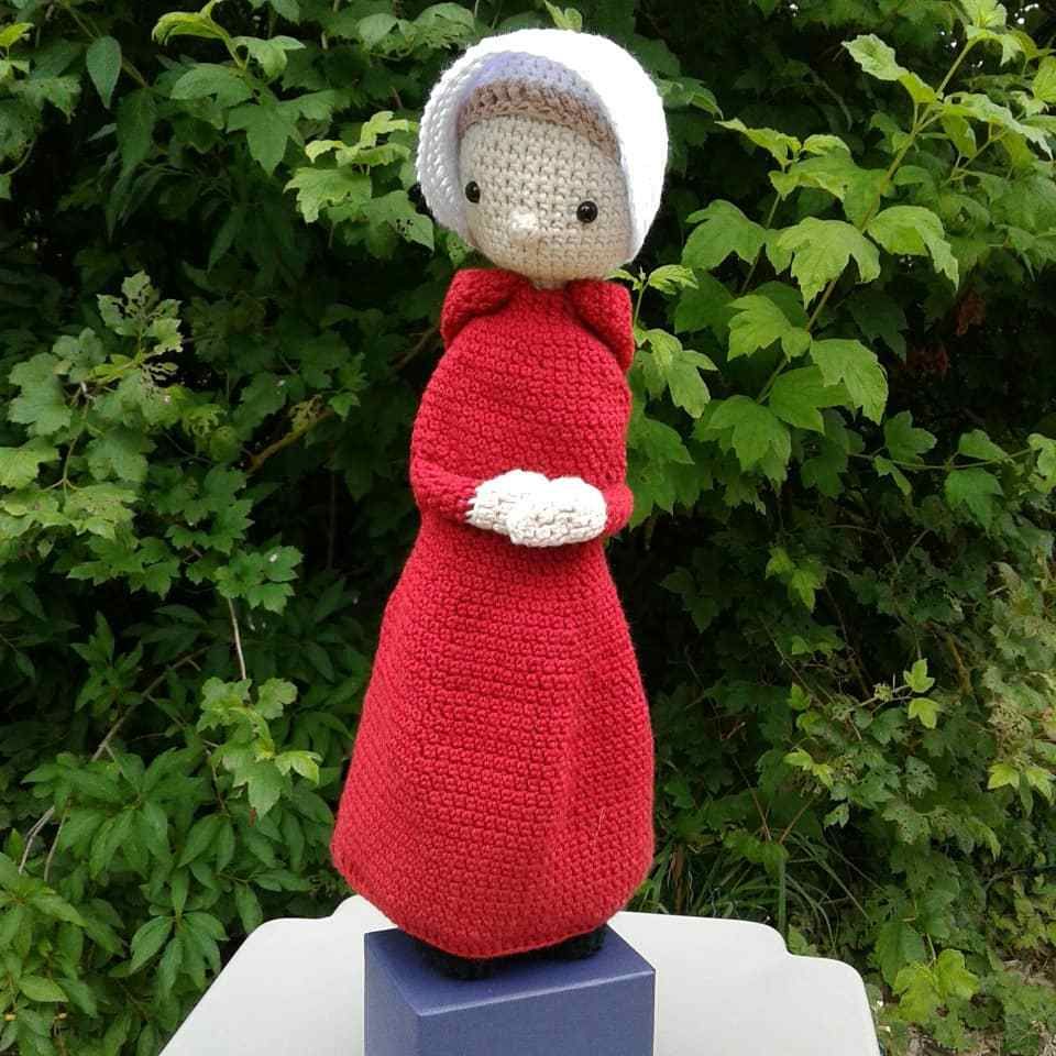 Handmaid's tale, La servante écarlate, crochet, Elisabeth Moss
