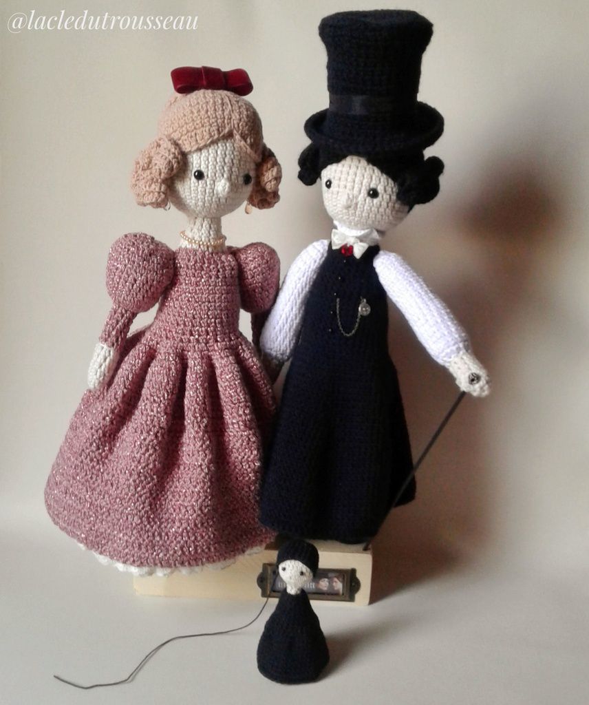 Anne Lister, Gentleman Jack, Crochet doll, amigurumi, poupée au crochet, BBCone, HBO, miniidoles