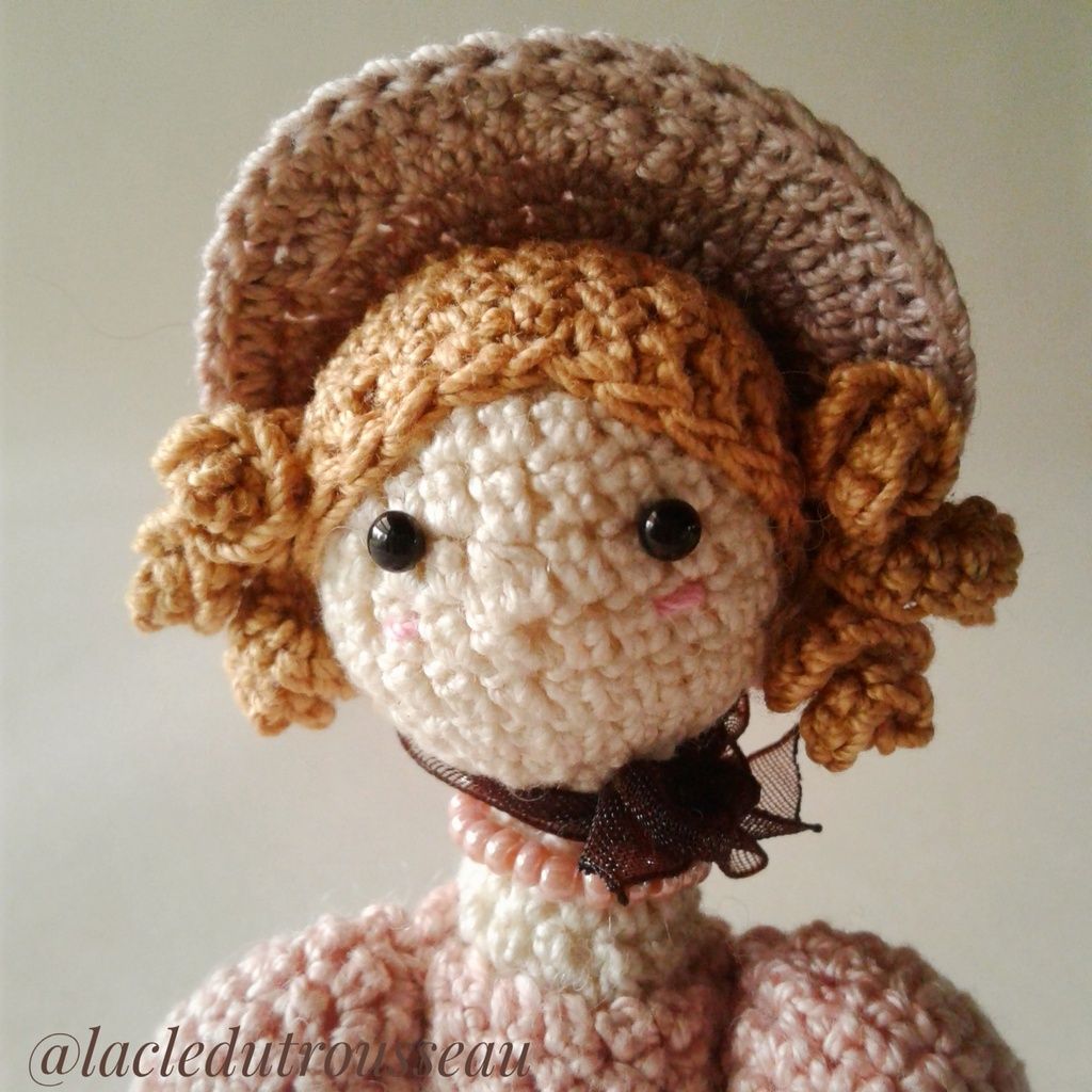 Ann Walker, miniidoles, Anne Lister, Gentleman Jack, amigurumi, doll, crochet, poupées