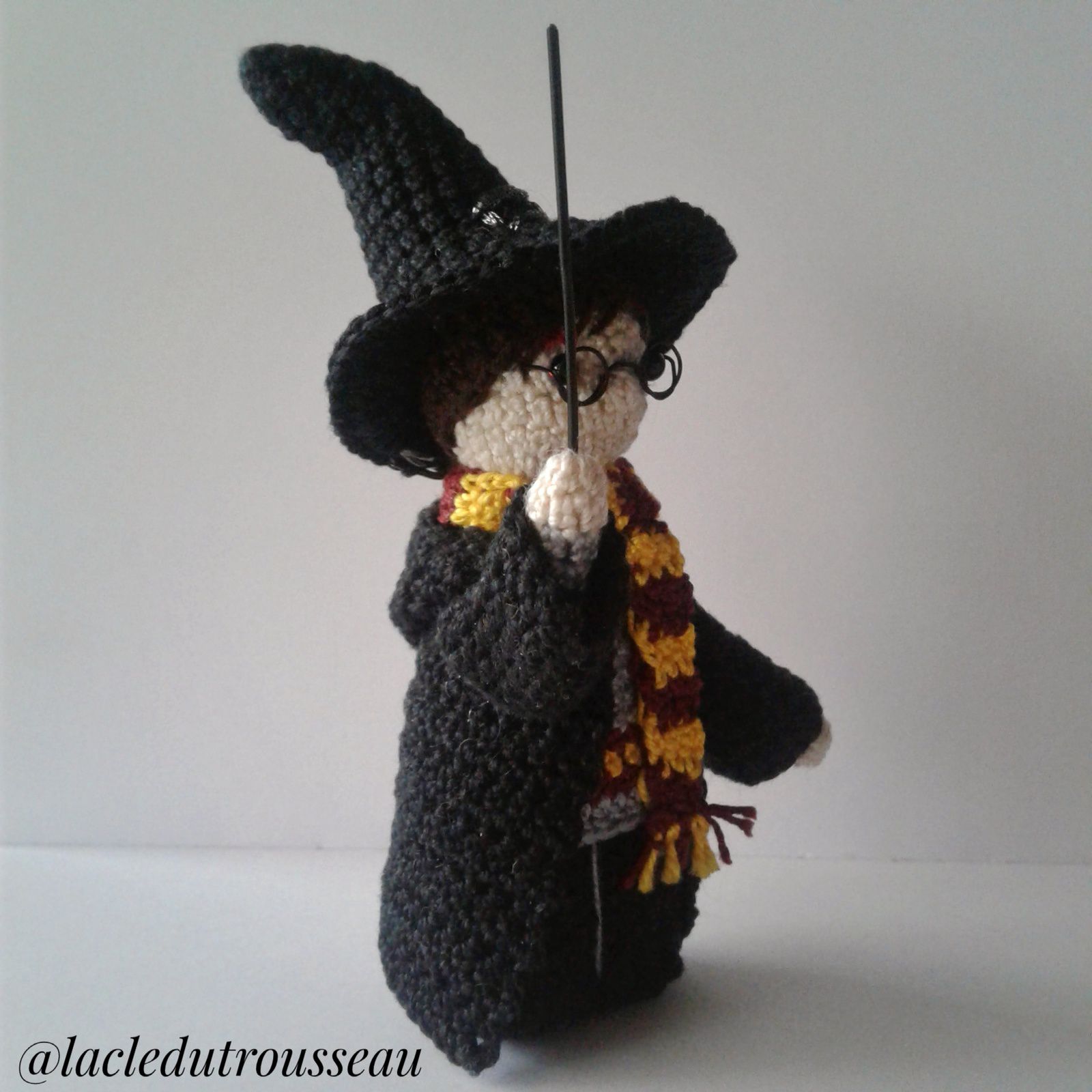 Harry Potter, Miniidole, Poudlard, amigurumi, crochet, crochet doll