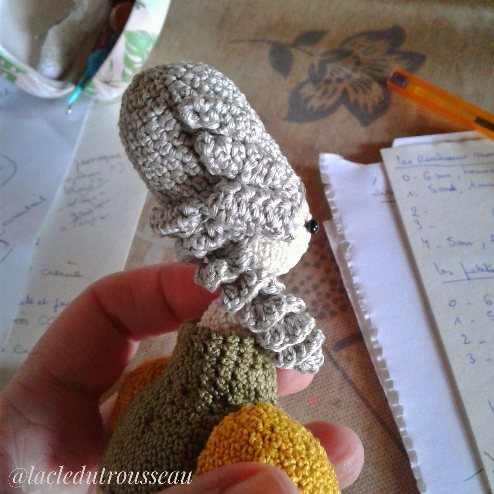 Marie-Antoinette, Versailles, Miniidole, crochet, amigurumi, crochet doll, poupée au crochet, château de Versailles, Versailles palace