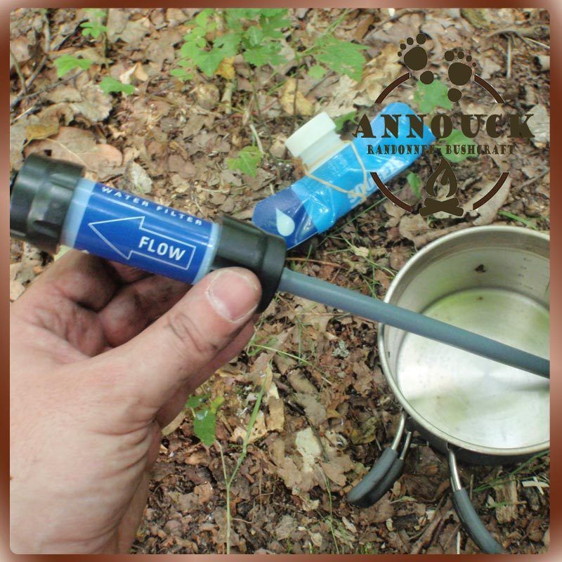 PAILLES CARE PLUS VS LIFESTRAW - Blog Bushcraft Randonnee Legere nature  tests comparatifs produits