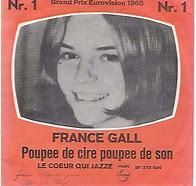 Eurovision 1965 Luxembourg France Gall Poupee De Cire Poupee De Son Les Chroniques De L Eurovision By Regis Et Stephane