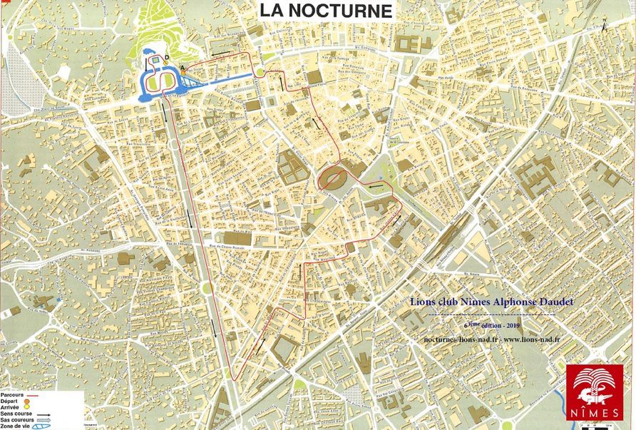LA NOCTURNE DE NIMES, ROLLER LIB, course, rando, ROLLER, NIMES, GARD,