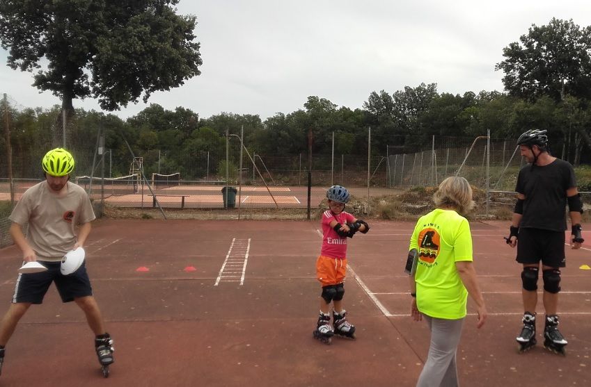 Roller Lib, cours roller famille, faire du roller, Nîmes, Gard,