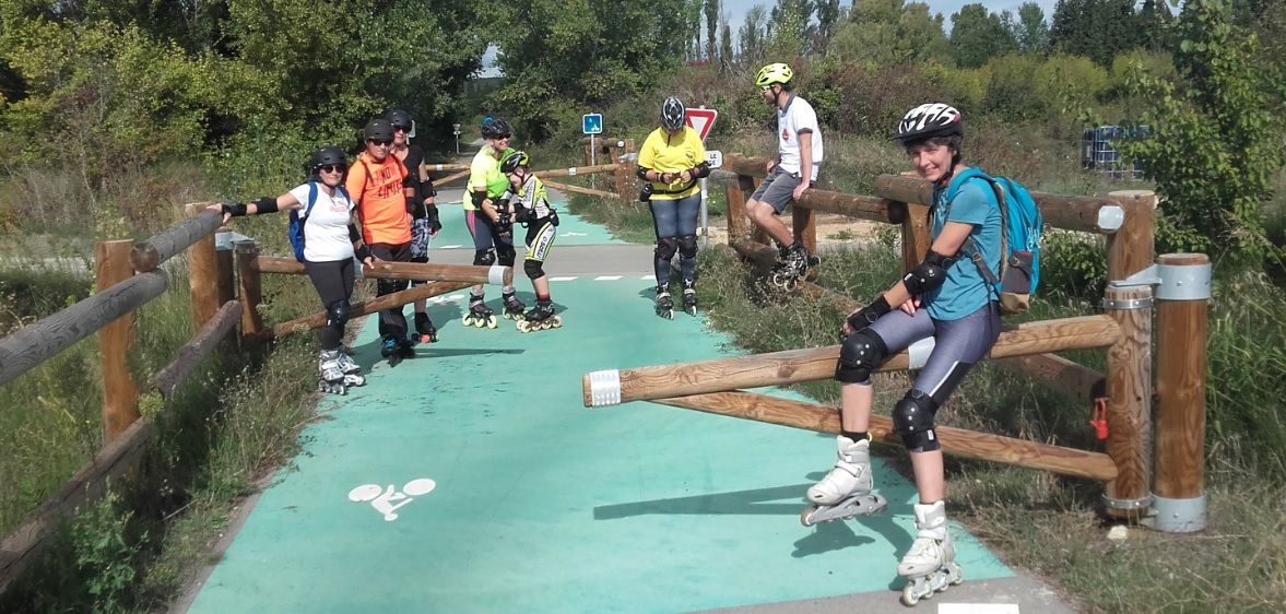 Roller Lib, rando, balade, sortie, voie verte, ROLLER, NIMES, Gard,