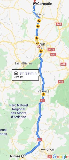 ROLLER LIB, CARTE NIMES - CORMATIN, CLUB NIMES ROLLER,