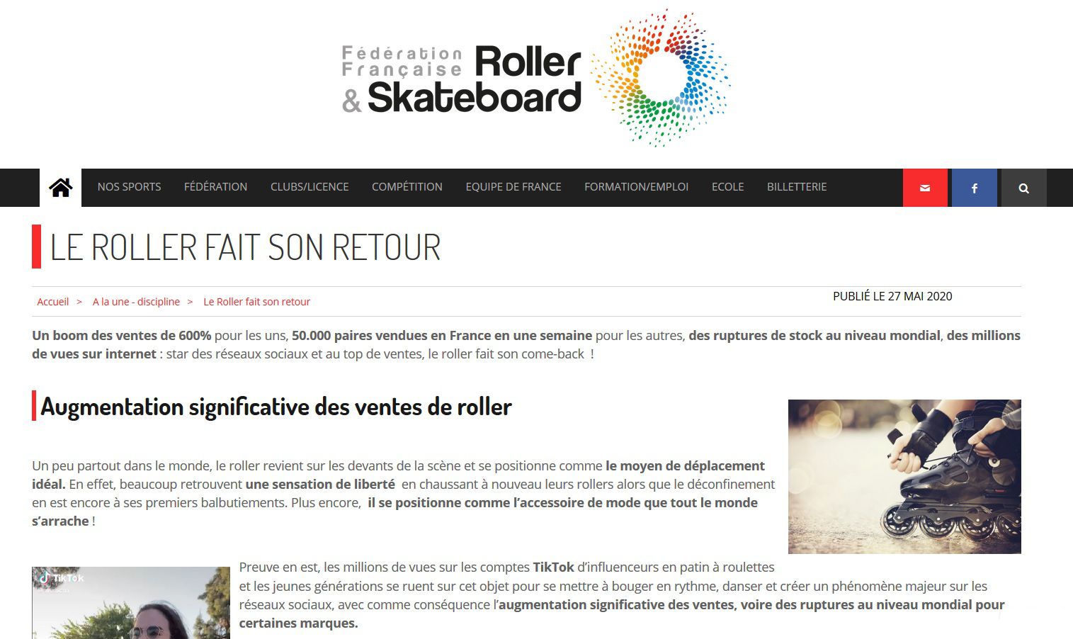 Roller Lib, club cours école patinage Nîmes, Gard, FFRS, essai, initiation, stage