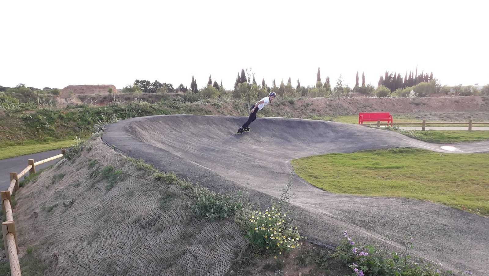 Roller Lib, faire du roller à Nîmes, cours, stage, rando, Gard, voie verte, pumptrack