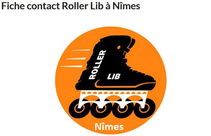 Roller Lib, Nîmes, Club de sport, contact
