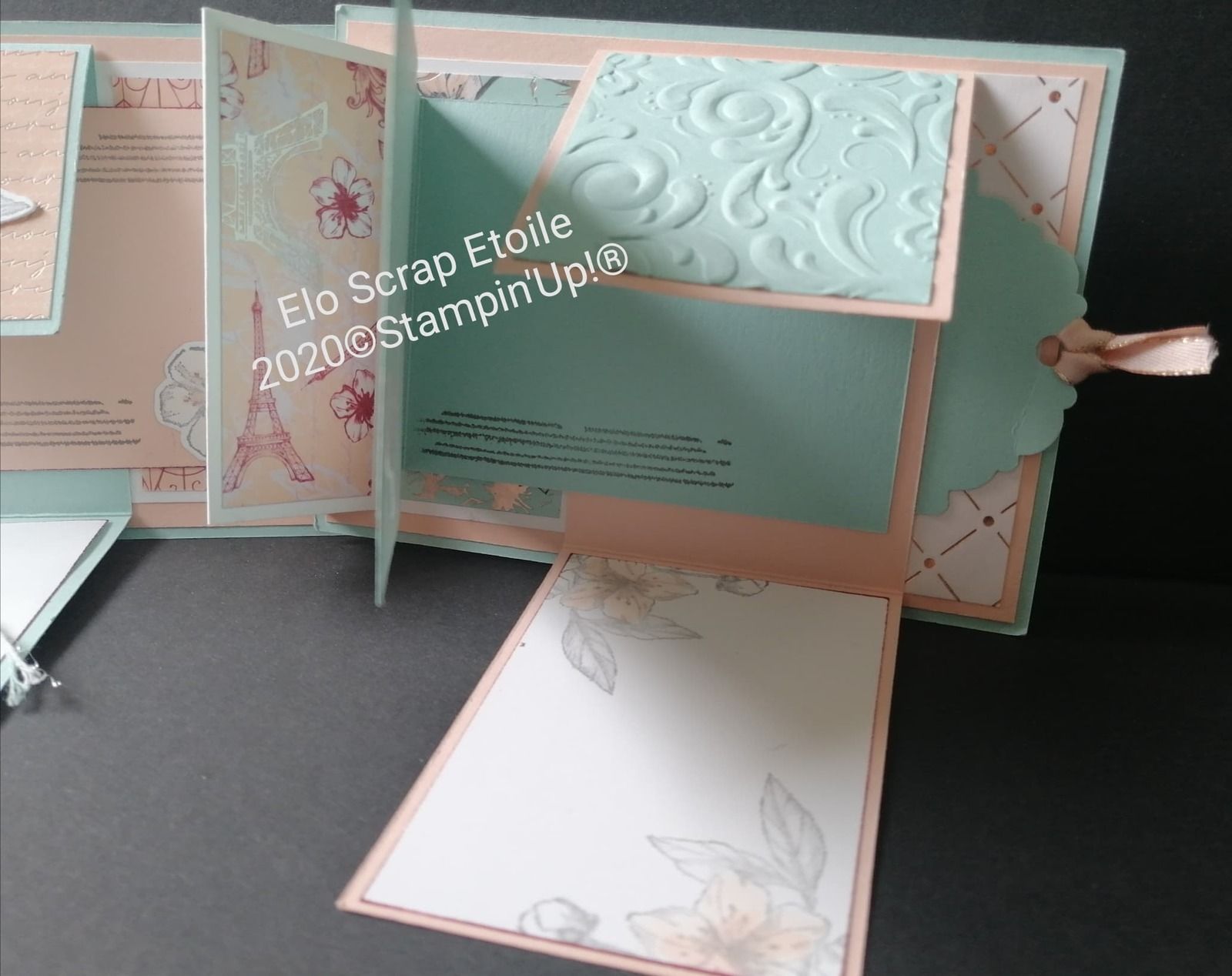 mini album facile - Elo Scrap Etoile - Stampin'Up