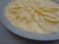 Tarte aux pommes et au mascarpone