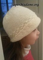 modele tricot facile bonnet cloche enfant