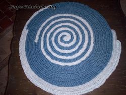Tuto gratuit : Tricoter un tapis avec juste les 10 doigts