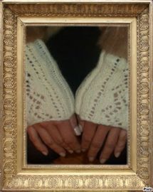 Modele de tricot facile et gratuit : mitaines surmanches