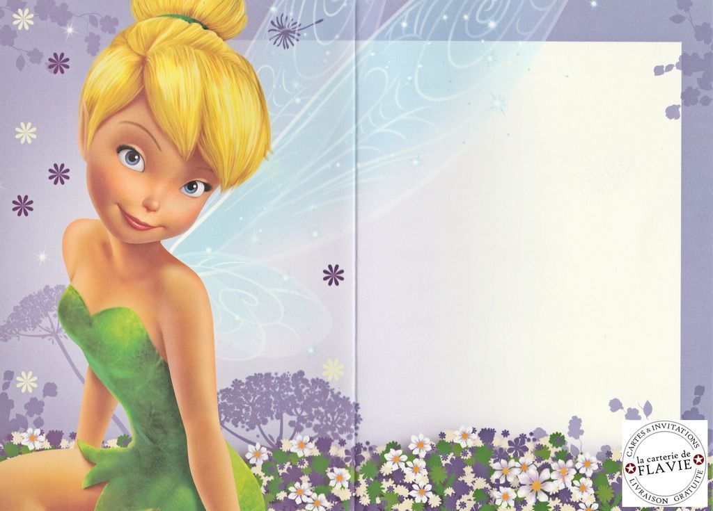 Nouvelles cartes Disney avec la Fée Clochette - Carterie Flavie, le blog