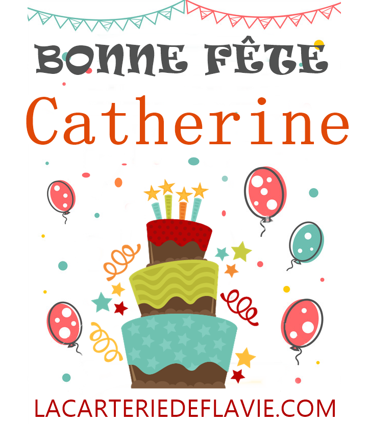 En ce 25 novembre nous souhaitons une bonne fête à Catherine 