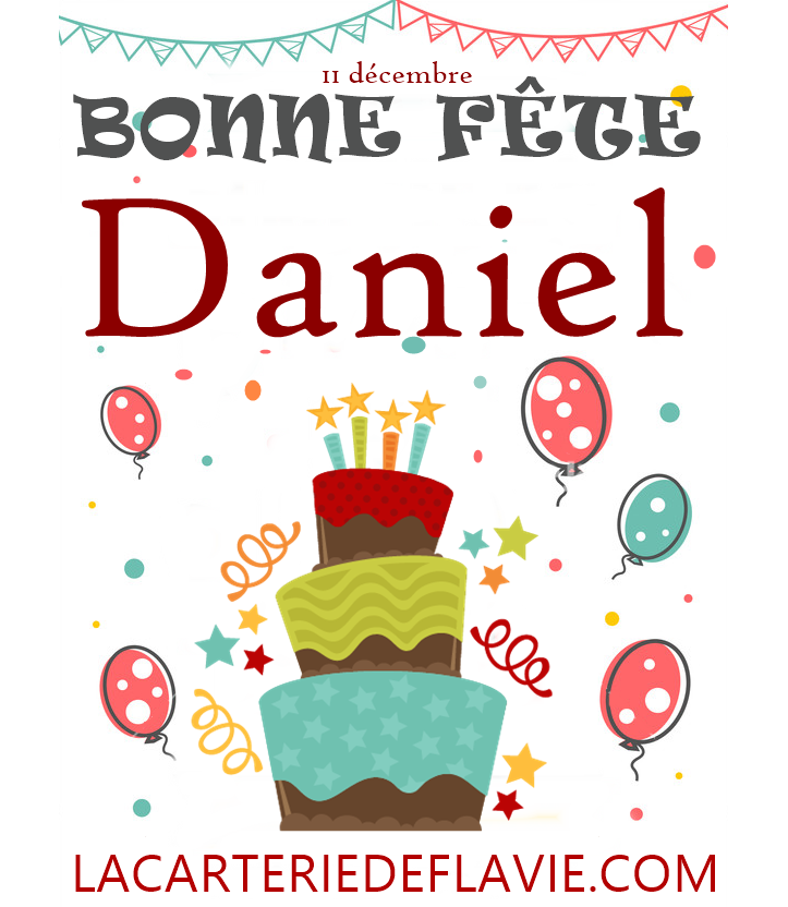 En ce 11 décembre nous souhaitons une bonne fête à Danièle