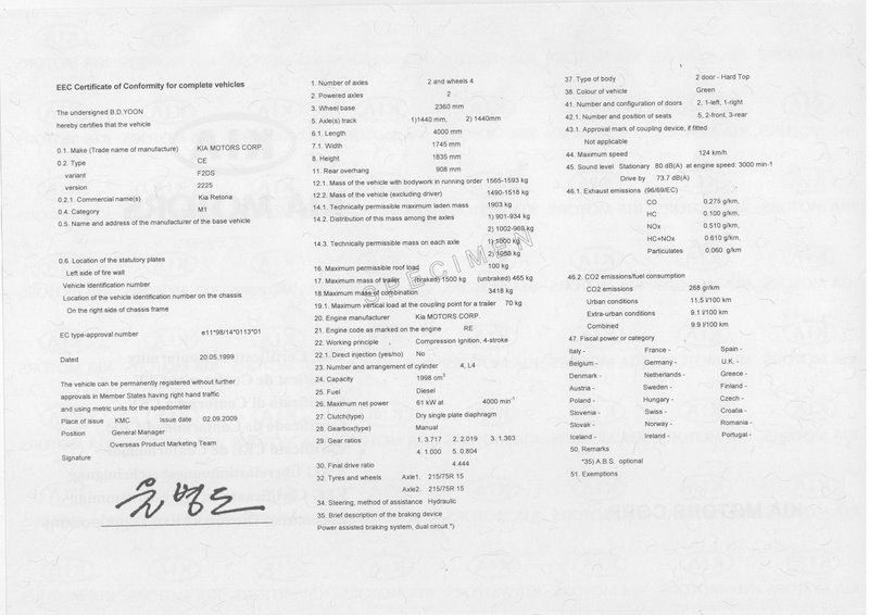certificat de conformité européen