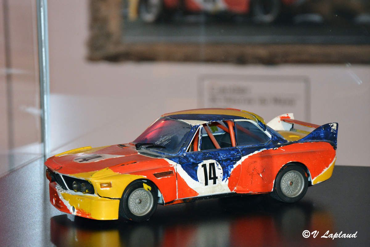 Maquette de travail d'Alexander Calder Exposition "Artcars" Le Mans 2016