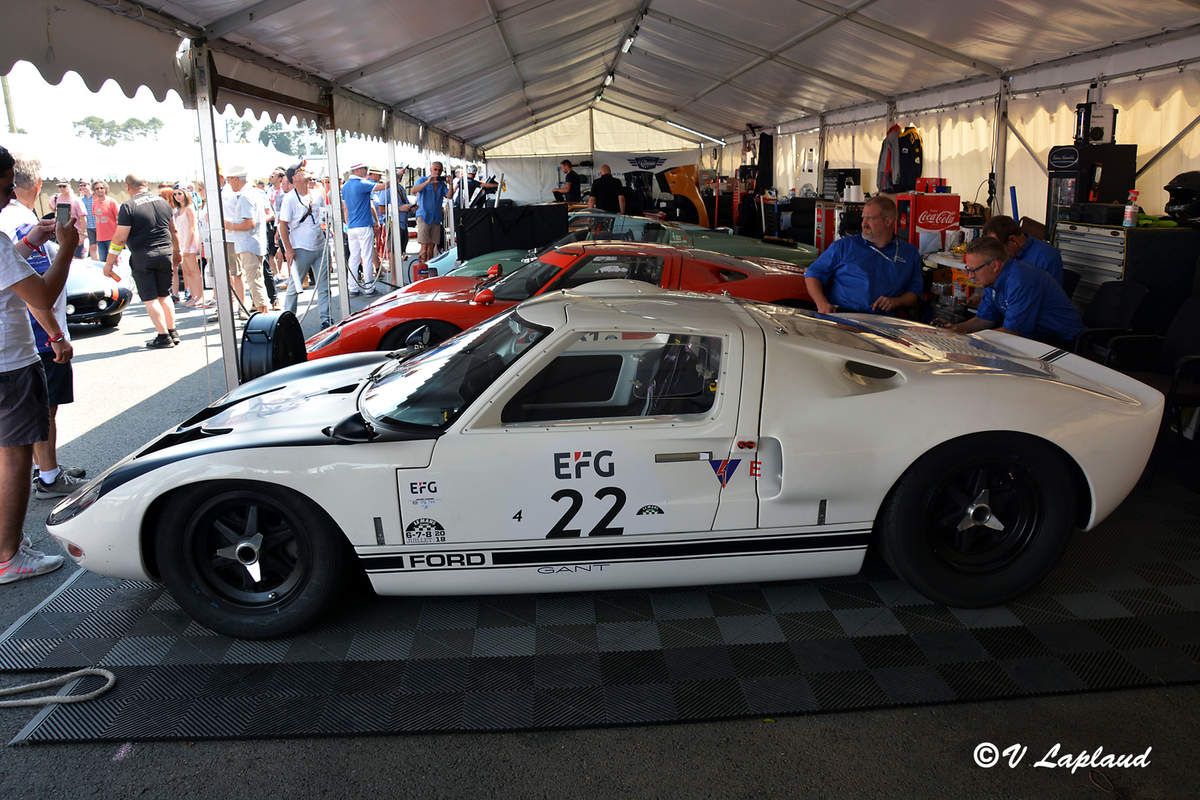 Ford GT40 #GT/105 Le Mans Classic 2018