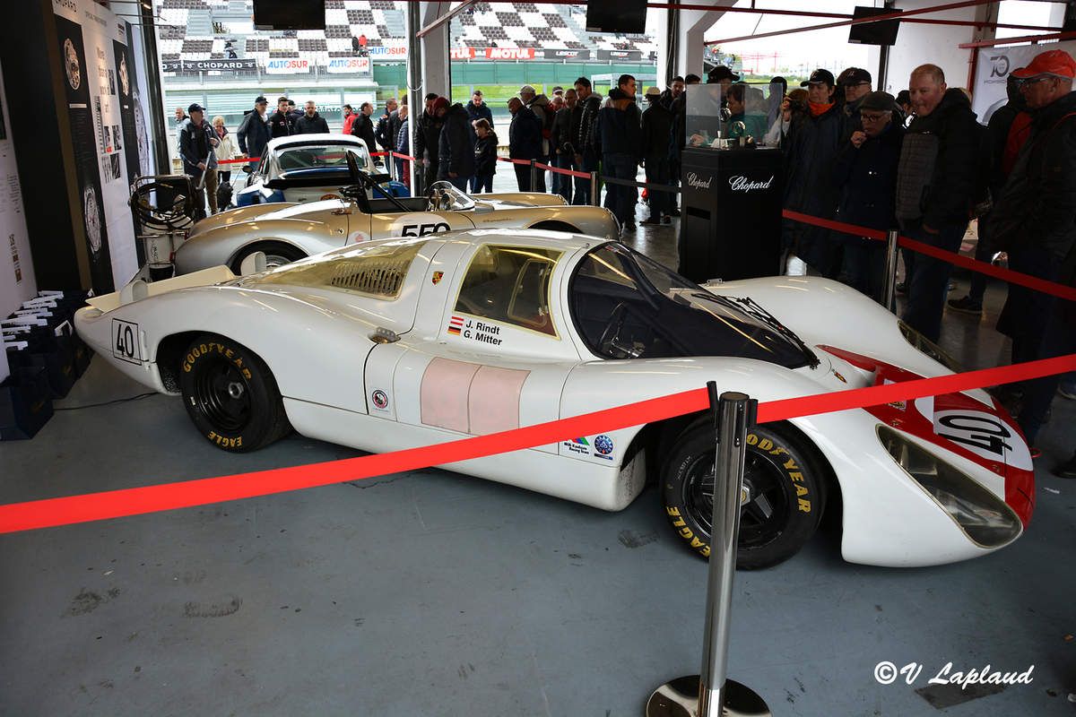 Porsche 907 LH #003 Le Mans 1967 aux Classic Days 2018. 