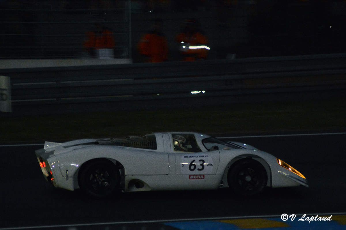 Porsche 917-002 au Tertre Rouge lors du Mans Classic 2018.