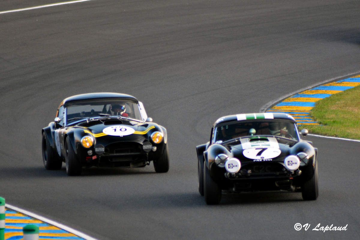 Ludovic Caron sur #CSX2127 et Christian Dumolin sur #CSX2506 au Mans Classic 2018.