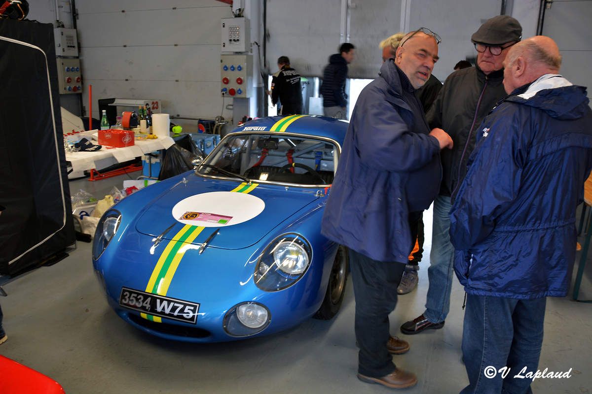 Jean-Paul Humbert  Michel Tetu Alpine m63 #1702 (EPAF) Classics Days 2018 à Magny Cours.