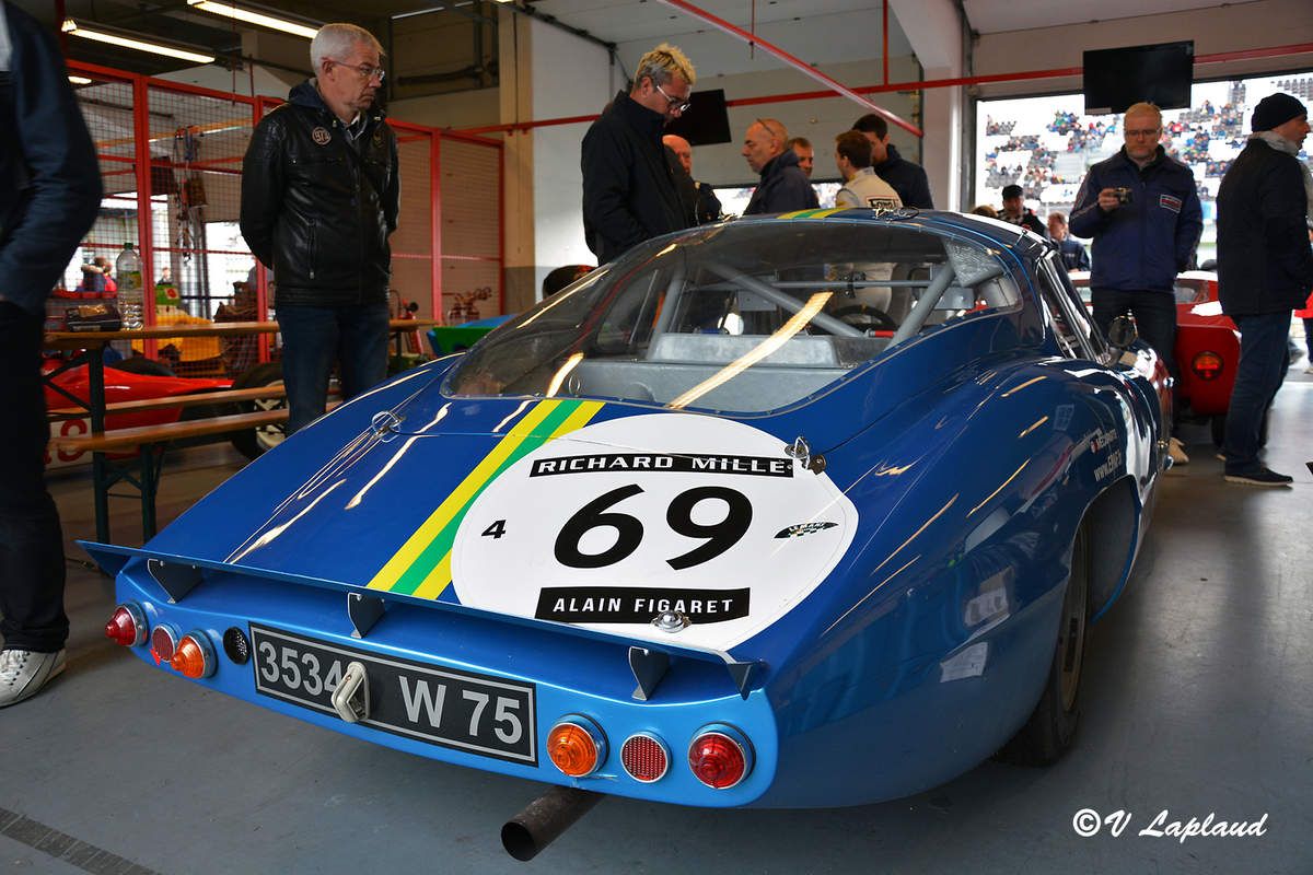 Alpine M63 #1702(EPAF) lors des Classic Days 2018 à Magny Cours.
