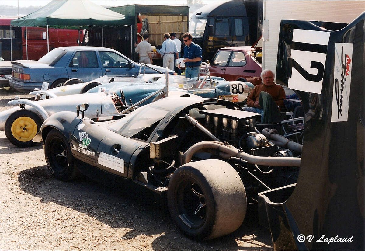 Lola T70 Mk.3 GT #SL73/101 Aston Martin DP 218 Coupes de l'Age d'or 1995