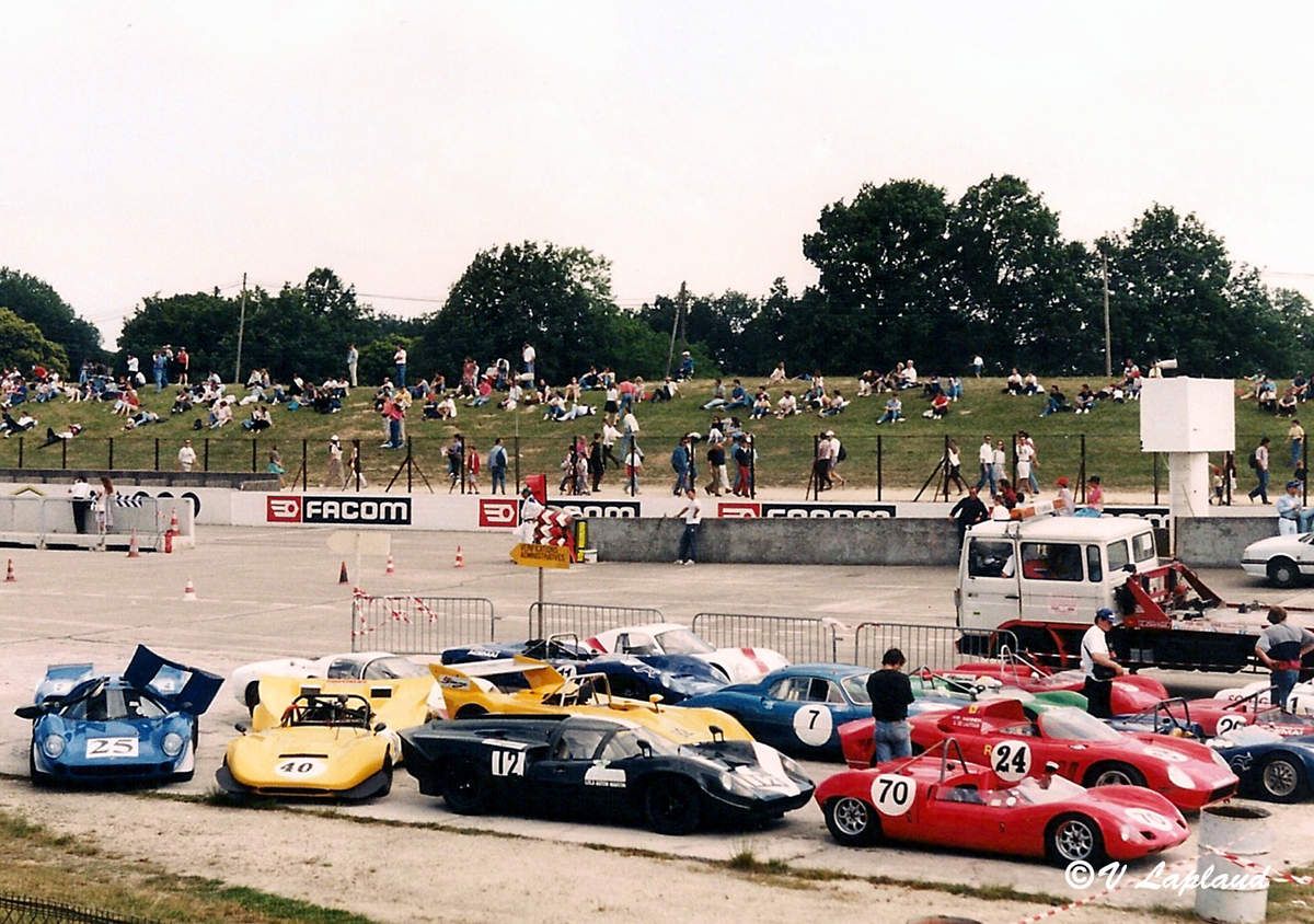 Lola T70 Mk.3 GT Aston Martin #SL73/101 Coupes de l'Age d'Or 1995.