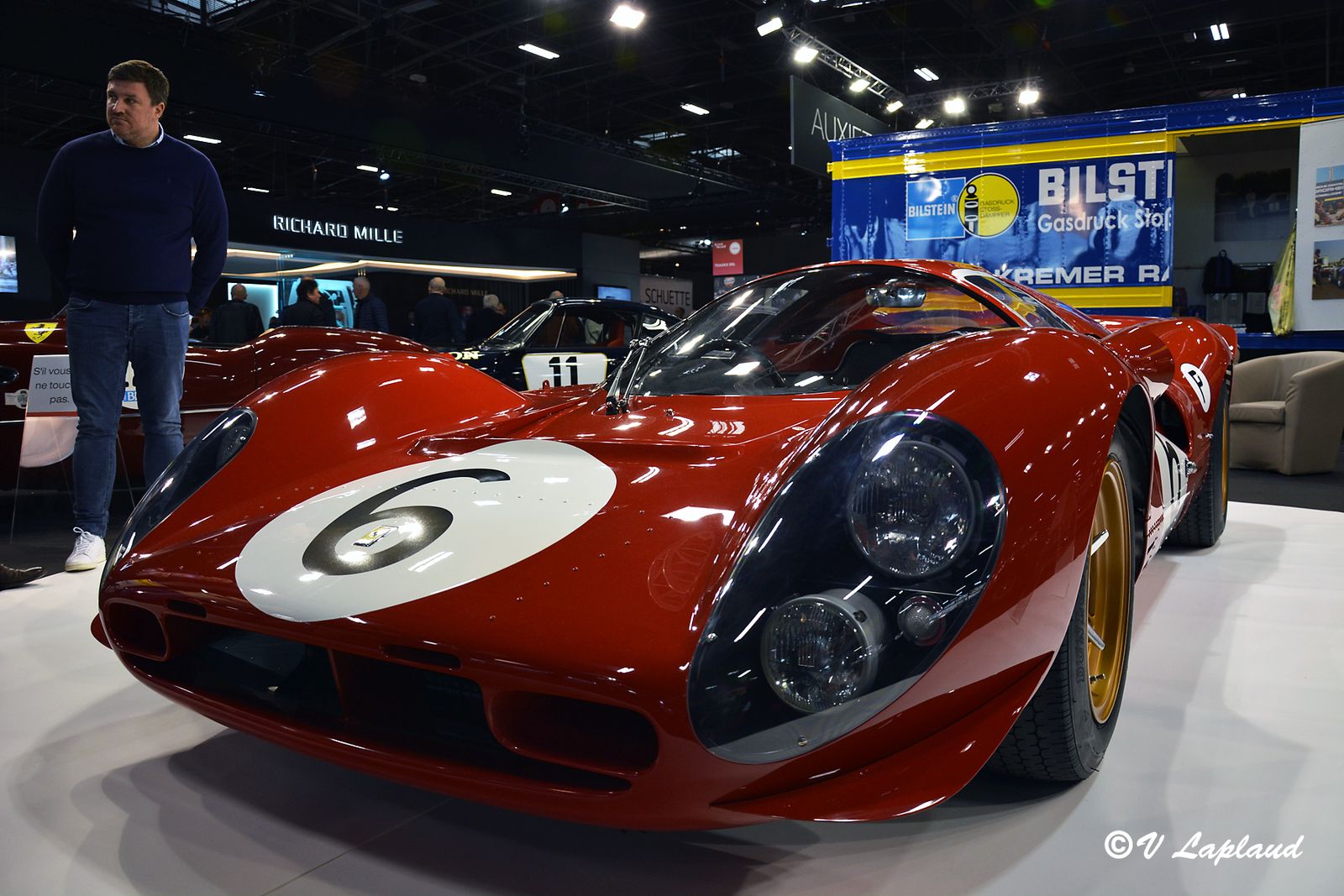 Ferrari 330 P4 #0858 2ème Le Mans 1967 Retromobile 2020.