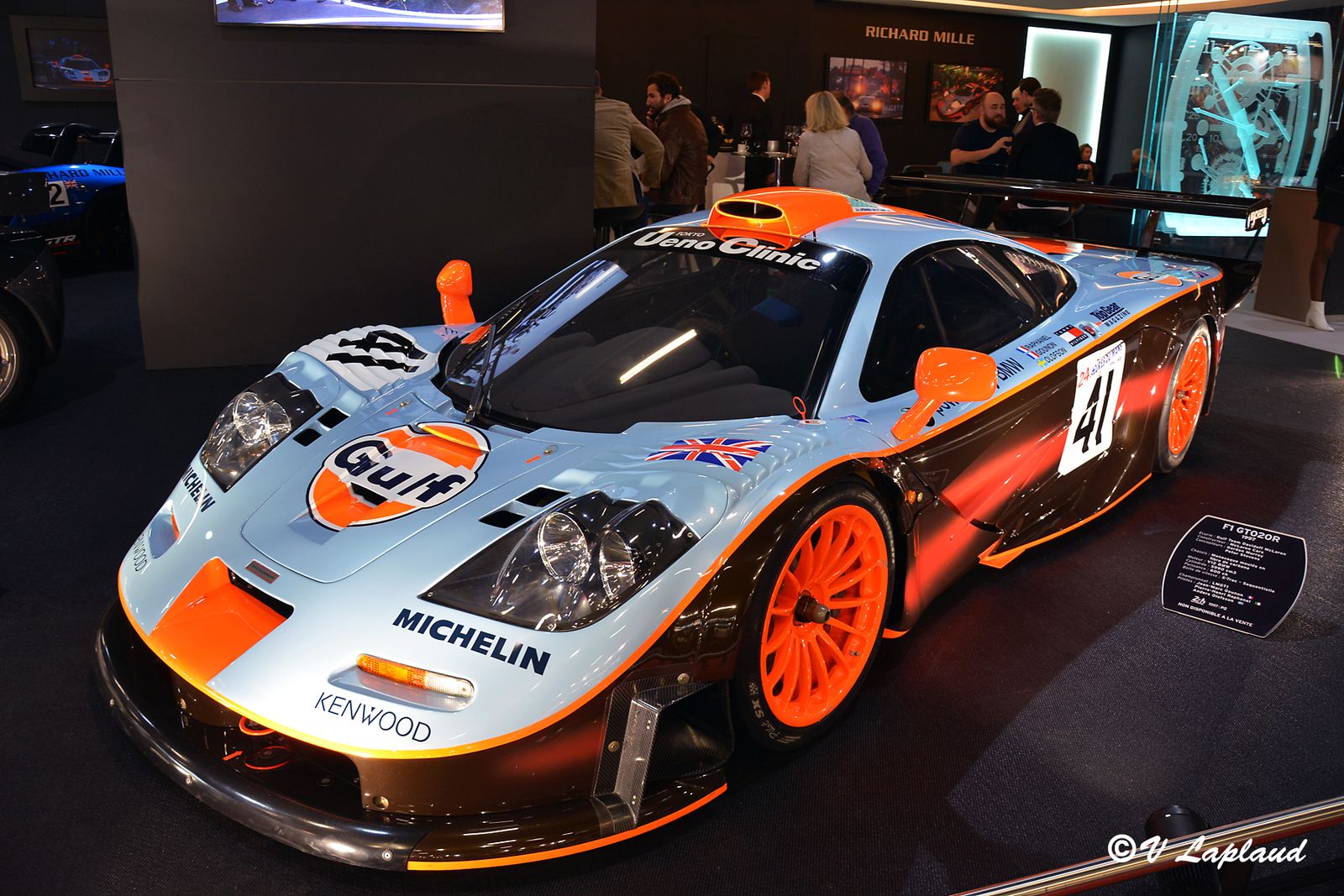 McLaren F1 GTR #20R 2ème Le Mans 1997 Retromobile 2020.