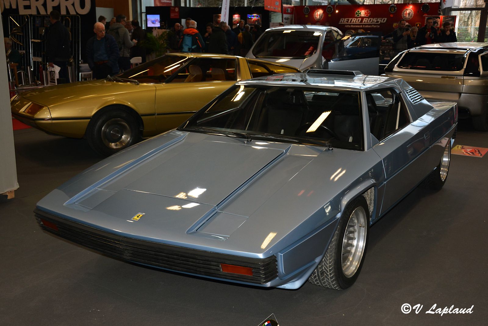 Ferrari 308 GT4 "Rainbow" Bertone 1976 Retromobile 2020.