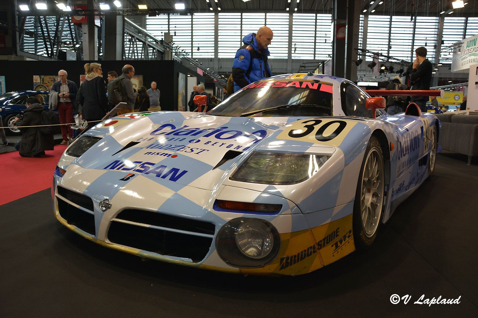 Nissan R390 GT1 #R8 5ème des 24 Heures du Mans 1998 Retromobile 2020.