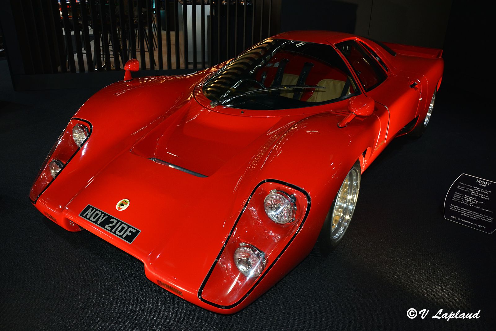 McLaren M6 GT Retromobile 2020.