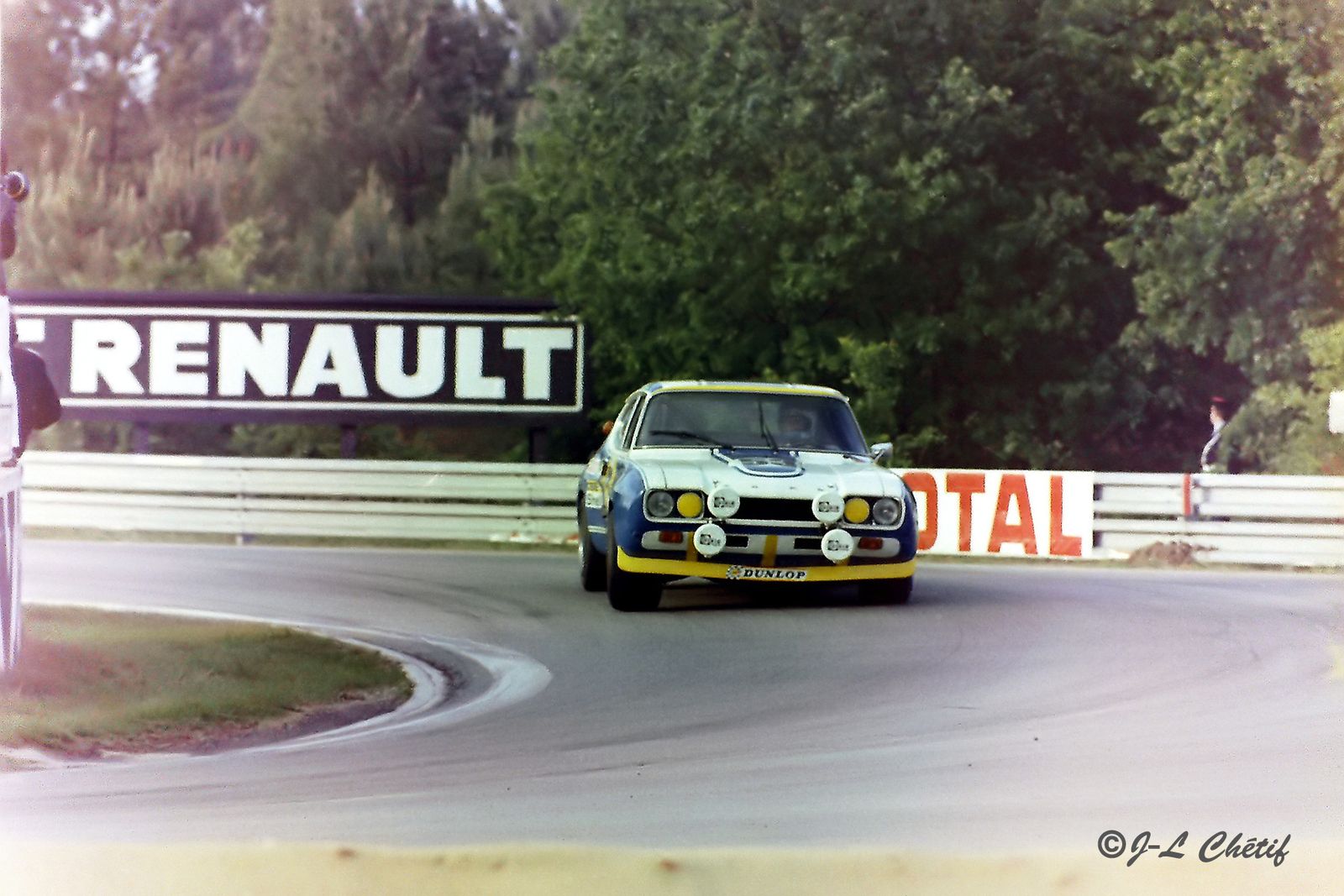 Ford Capris 2600 RS #GAECLJ19997 Jochen Mass Hans Stuck, 24 Heures du Mans 1972.
