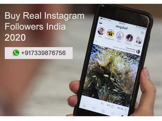 Buy Real Active Instagram Followers in Rupees India